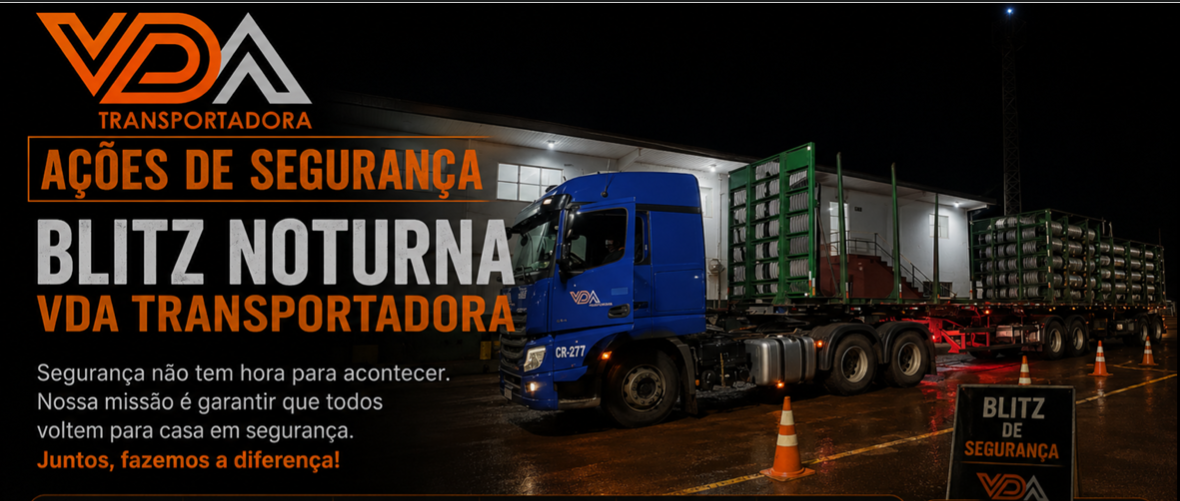 Blitz Noturna de Segurança VDA Transportadora — Santana Amapá