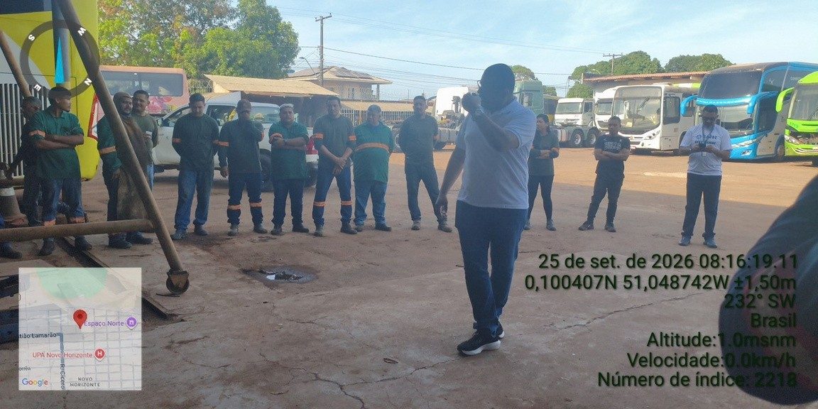 Dinâmica de conscientização sobre saúde mental com os colaboradores