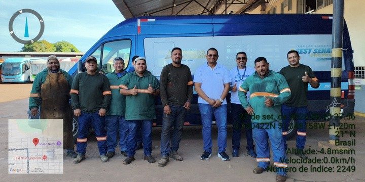 Colaboradores da VDA Amapá e parceiros na campanha Setembro Amarelo