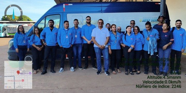 Grupo de participantes da campanha Setembro Amarelo em Macapá