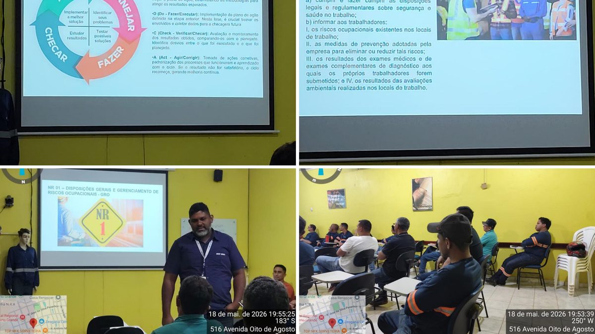 Treinamento VDA Amapá — Ação de Segurança
